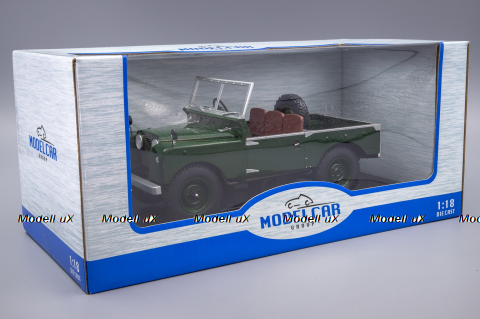 Land Rover Series I 1948, dark green, MCG18367, MCG 1:18