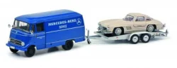 Mercedes L319 m.Anh.+300SL, 450253900, Schuco 1:43