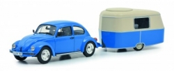 Volkswagen Käfer 1600i m.Eriba Puck  450268300, Schuco 1:43