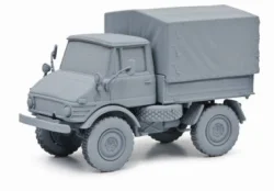 Mercedes Unimog 406 m.Plane, 450314900, Schuco 1:43
