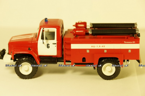 ГАЗ 33081 Садко АЦ 1,6-40 лесопатрульная Feuerwehr, Херсон Моделс 1:43