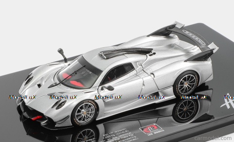 Pagani Huayra R 2021, Silver, LCD43017SI, LCD 1:43