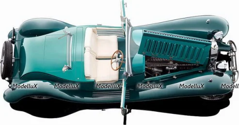 Bugatti Roadster Esders 1932 Green, 1990TZ68, Bauer 1:18