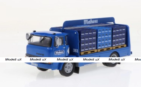 Ebro E95 Truck Portabottiglie Mahou 2Assi 1976, Blue, Altaya 1:43