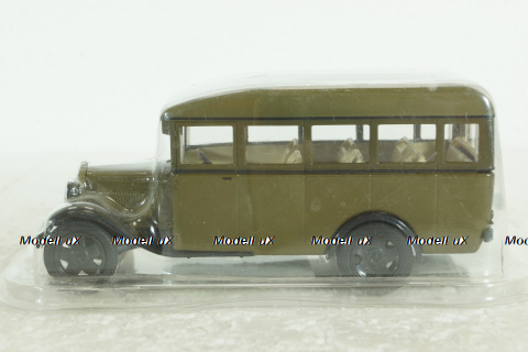 Газ 03-30, зеленый, Наш Автопром 1:43