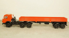 Камаз 5410 борт красный, 1:43