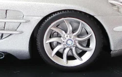 Mercedes SLR McLaren Roadster R199 silver