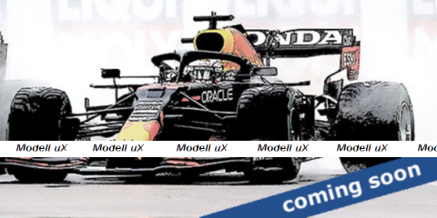 RED BULL RACING HONDA  RB16B - MAX VERSTAPPEN - WINNER MONACO GP 2021, Minichamps 1:18