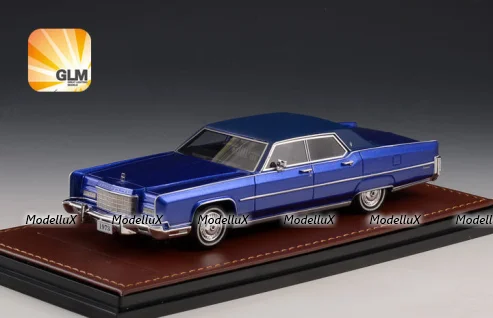 Lincoln Continental Town Car Dark Blue Irid 1973, GLM101501, GLM Models 1:43