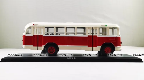 ЗИЛ-158Б карминово-белый, DEMPRICE 1:43