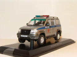 Уаз Патриот ДПС 2010 г., 231632, DiP Models 1:43