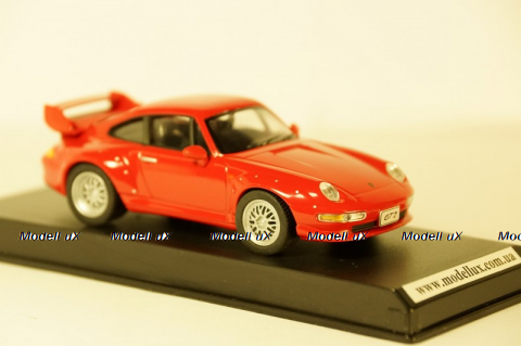 Porsche 911 GT2 1996, red. HF9228S, E1WB, High Speed 1:43