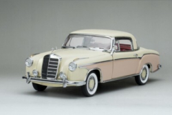 Mercedes 220 SE Coupe (W128), white / light pink, 1958, SUN3591, SunStar 1:18