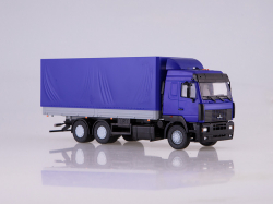 МАЗ-6312 бортовой с тентом, арт. 101227.г, Аист 1:43