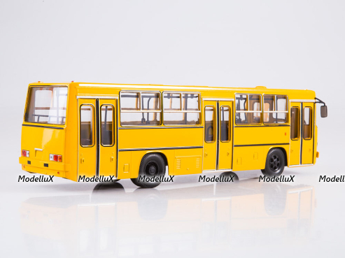 Икарус-260 планетарные двери (жёлтый), арт. 900209, Советский Автобус 1:43