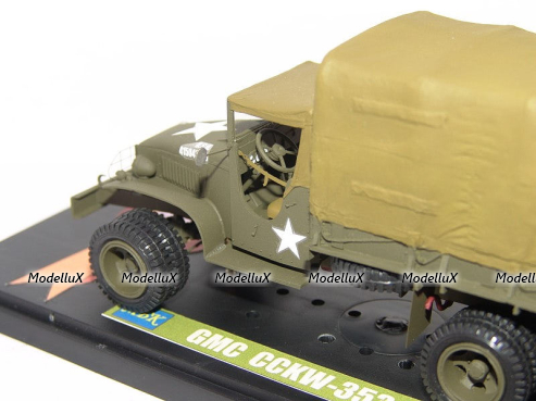 GMC CCKW-353 В1 Сдвоенные  колеса США, МБК 1:43