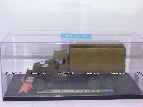 GMC CCKW-353 В1 Сдвоенные  колеса США, МБК 1:43