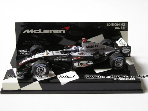 McLaren Mercedes MP4/19 David Coulthard 2004, 530041805, Minichamps 1:18