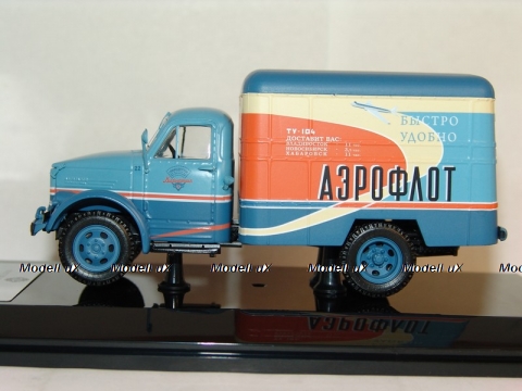 Газ 51 фургон образца 1953 г. Аэрофлот, 105107, DiP Models 1:43