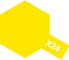 Краска глянцевая акриловая (Clear Yellow), Tamiya X-24 