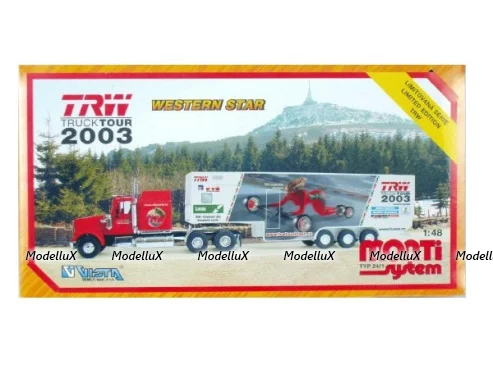 Сборная модель Western Star TRW Truck Tour 2003, 0107-24.1, Monti System 1:48