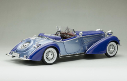 Horch 855 Roadster 1939 light blue/dark blue, SUN2408, SunStar 1:18