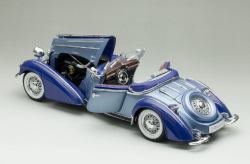 Horch 855 Roadster 1939 light blue/dark blue, SUN2408, SunStar 1:18