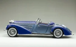Horch 855 Roadster 1939 light blue/dark blue, SUN2408, SunStar 1:18
