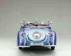 Horch 855 Roadster 1939 light blue/dark blue, SUN2408, SunStar 1:18