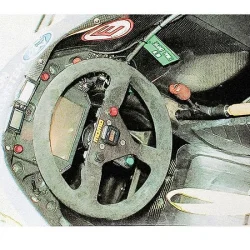 Steering Wheel Benetton B192 Michael Schumacher 1st Win Belgian GP 1992, 251920019, Minichamps 1:2