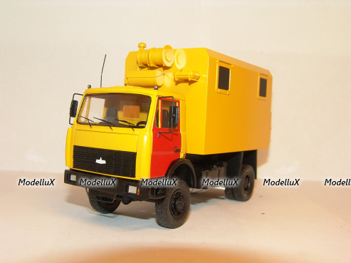 МАЗ 53371, Кунг Аварийный,  BY.VOLK 1:43