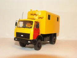 МАЗ 53371, Кунг Аварийный,  BY.VOLK 1:43