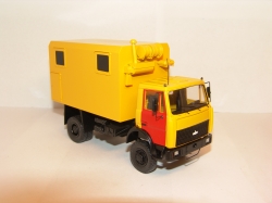 МАЗ 53371, Кунг Аварийный,  BY.VOLK 1:43