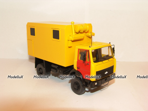 МАЗ 53371, Кунг Аварийный,  BY.VOLK 1:43