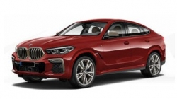 BMW X6 2020 Red Metallic, 870020522, Minichamps 1:87