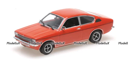 Opel Kadett Coupe 1973 Red, 870040120, Minichamps 1:87