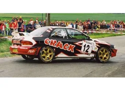 Subaru Impreza 555 No.12, Crack Rally Ypern P.Litaer 1998, SUN5515, SunStar 1:18