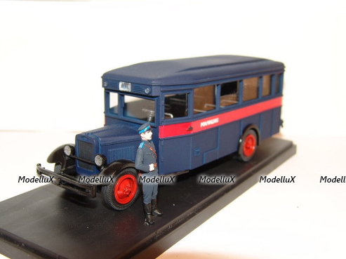 Зис-8 Милиция с фигуркой, Miniclassic 1:43