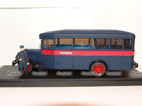 Зис-8 Милиция с фигуркой, Miniclassic 1:43