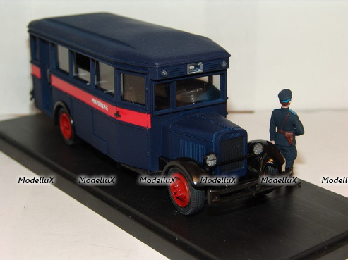 Зис-8 Милиция с фигуркой, Miniclassic 1:43