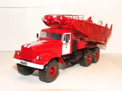 Краз 255 с катером пожарный, Киммерия 1:43