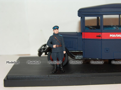 Зис-8 Милиция с фигуркой, Miniclassic 1:43