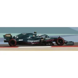 Aston Martin AMR21 No.5 Aston Martin Cognizant F1 Team - Bahrain GP 2021 - Sebastian Vettel, S7672, Spark 1:43
