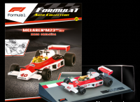 McLaren M23 Жиль Вильнёв (1977) Формула 1 №21 c журналом