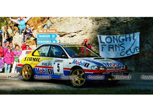 Subaru Impreza 555 No.5, Mobil 1 Elpa Rally Halkidiki, K.Holowczyc/M.Wislawski 1997, SUN5519, SunStar 1:18