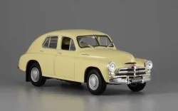 ГАЗ-М20В "Победа", бежевая,  Автолегенды СССР №2, 1:43