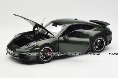 Porsche 911 Dakar 2023, green, 187241, Norev 1:18
