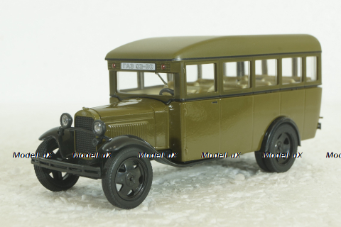 Газ 03-30, зеленый, Наш Автопром 1:43