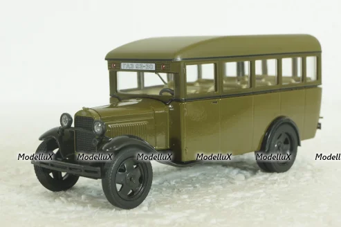 Газ 03-30, зеленый, Наш Автопром 1:43