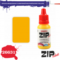 Краска модельная Солнечный желтый, арт. 26631, ZIP Maket